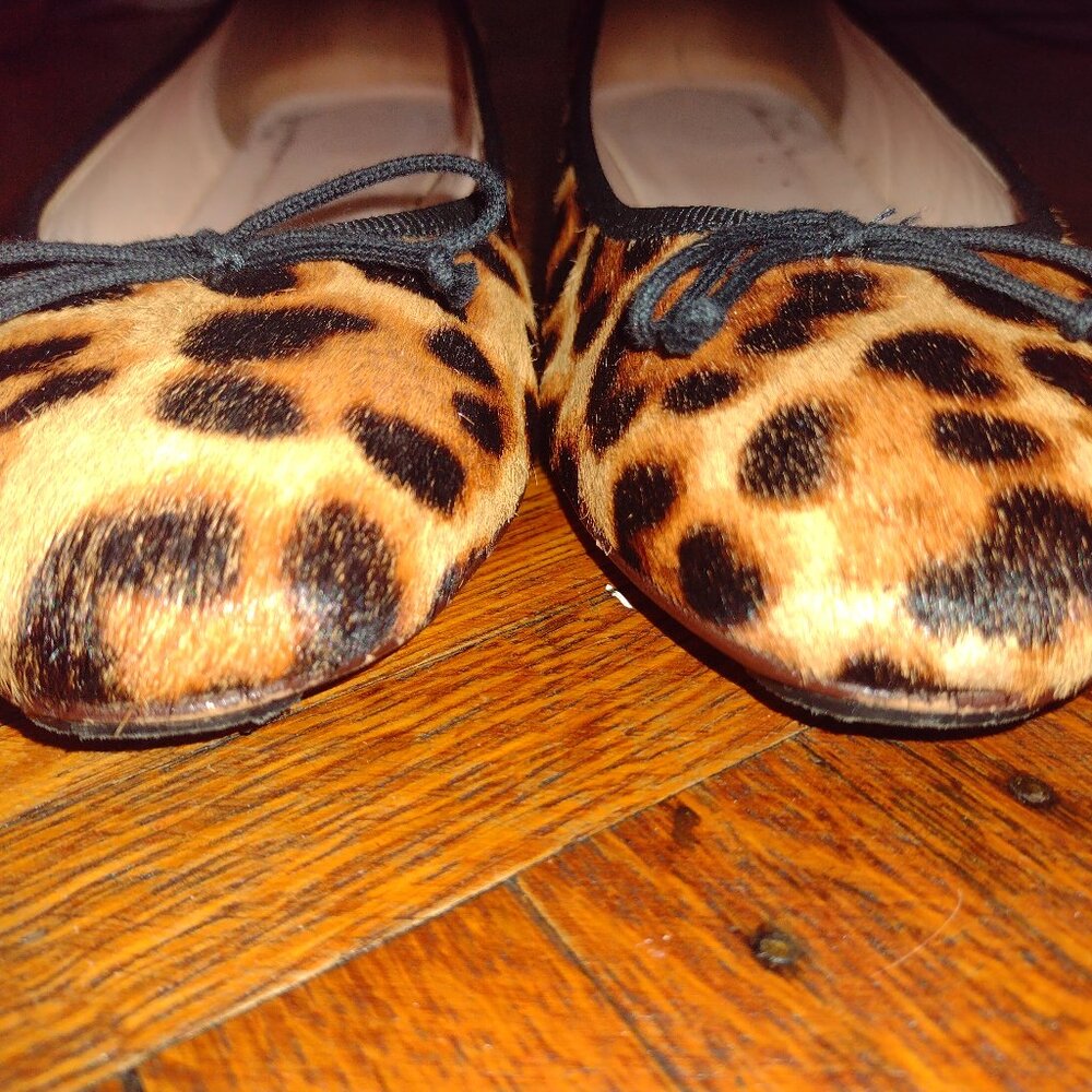 Jcrew woman's leather flats size 6